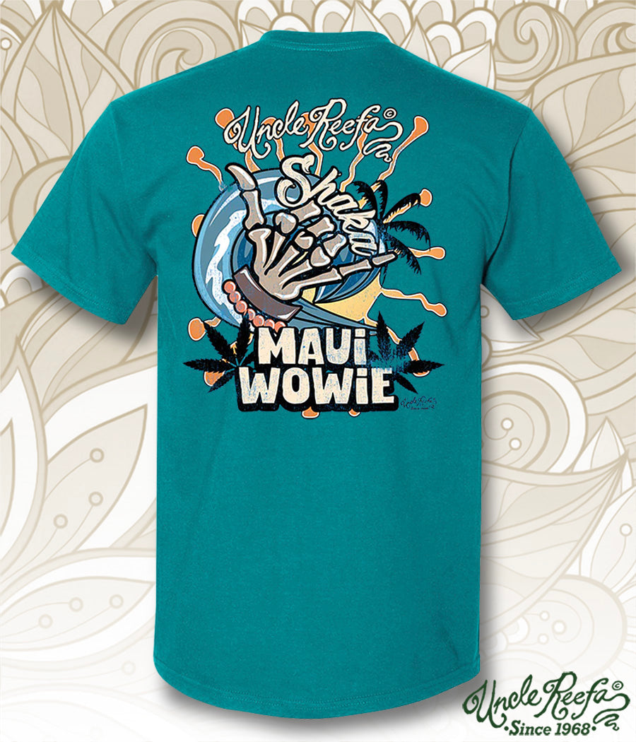 maui wowie handschuhe Maui Wowie Tee (Front and Back) – Uncle Reefa