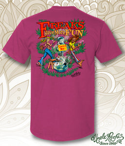 Freaks have more fun Tee (Front and Back)